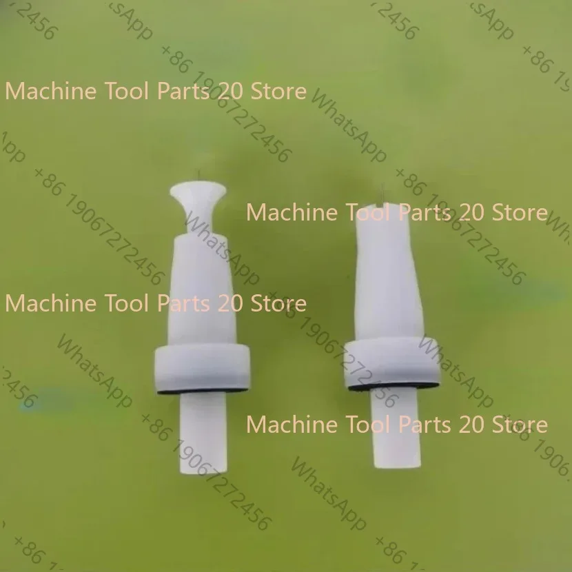 2PCS Electrostatic Powder Coating Flat and Round Nozzle  02 Spray Gun