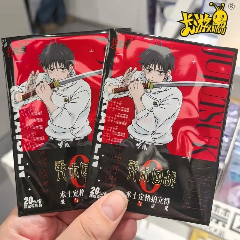 

KAYOU натуральная Jujutsu Kaisen Warlock Freeze Frame Polaroid Love and Curse серии карты аниме периферийные карты коллекция подарков