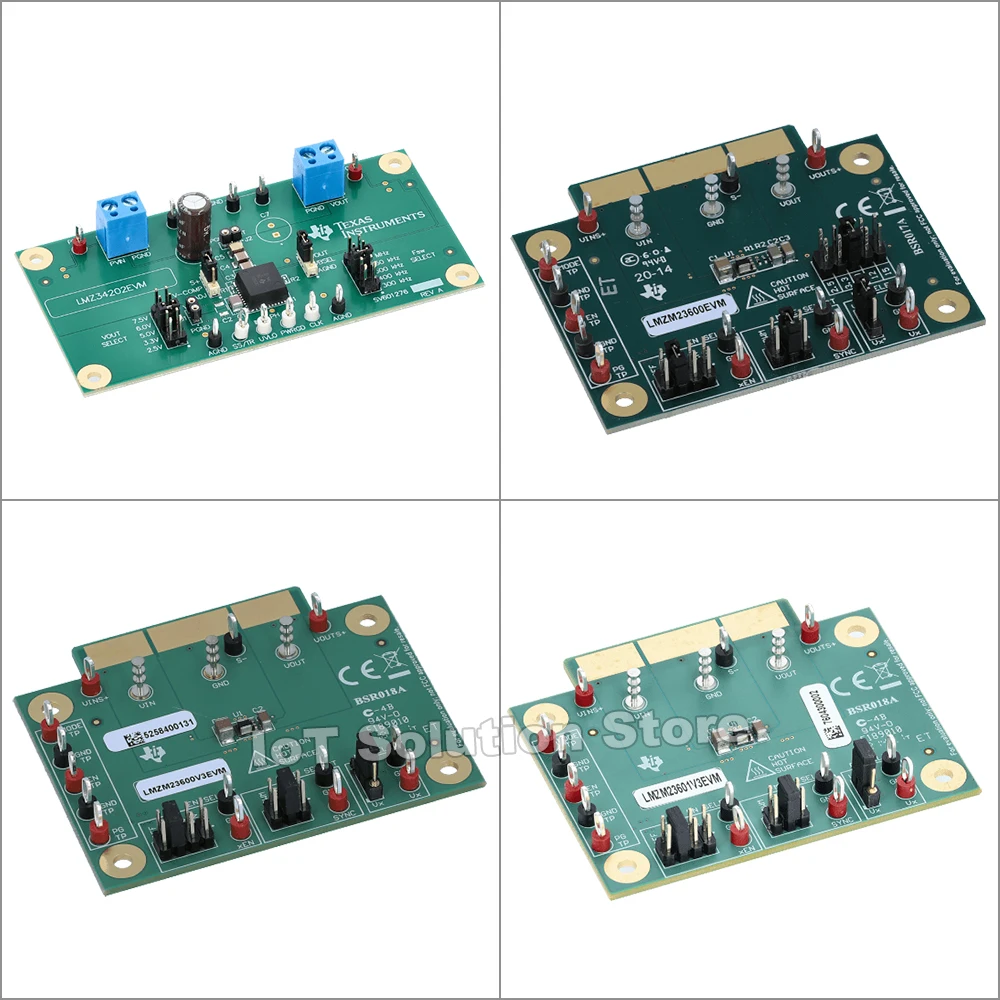 

LMZ31710EVM-001 LMZ34202EVM LMZ36002EVM LMZM23600EVM LMZM23600V3EVM LMZM23601V3EVM LMZM23601V5EVM Original New Evaluation Kit