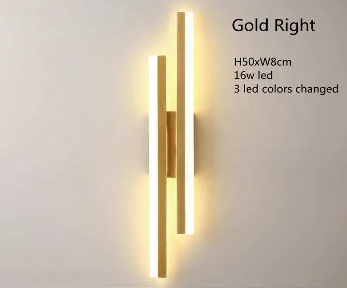 LED Slaapkamer Wandlamp Wandkandelaars Koperen Lijn Pijp Acryl Lampenkap Binnenverlichting voor Woonkamer Gang Lichtpunt