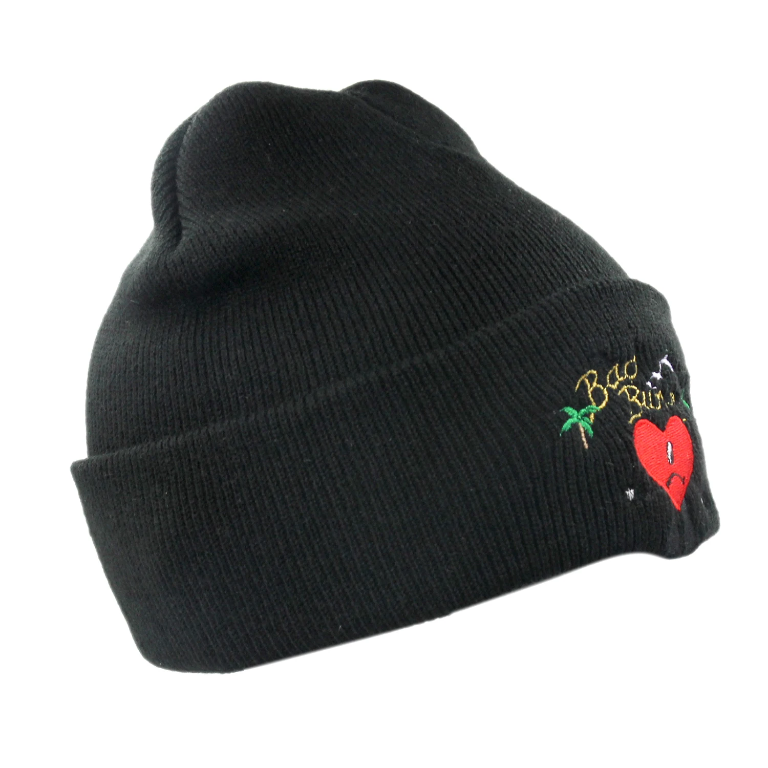 Bad Bunny Beanies Hat UN VERANO SIN TI Knitted Hats Beach Embroidery Unisex Ski  Cap