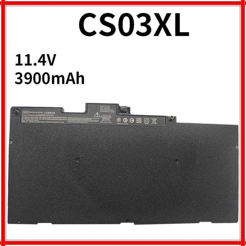 

3900 мАч подходит для ноутбуков HP CS03XL EliteBook 745 755 840 850 G3 G4