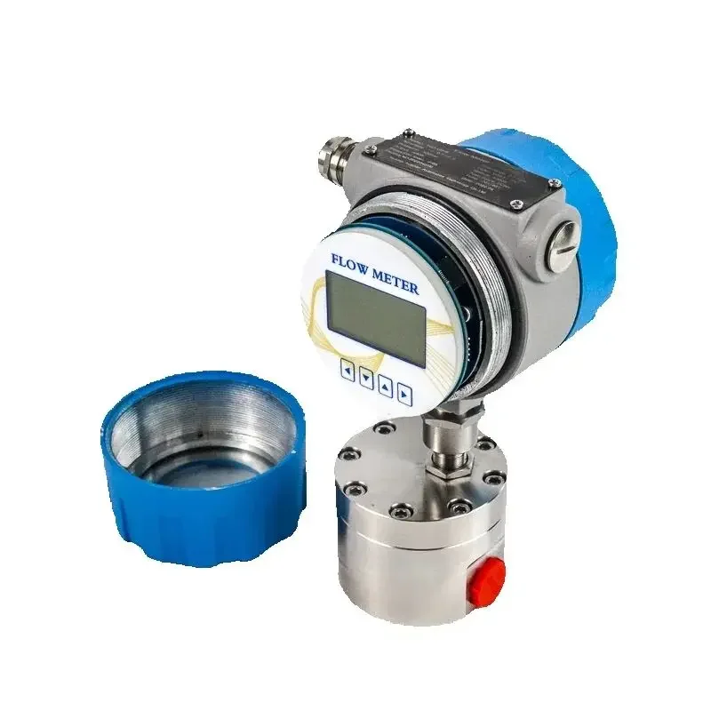 Hydraulic Diesel Strong Acid-Base Frozen Liquid Metering Meter RS485 Gluel Circular Gear Micro Liquid Flowmeter