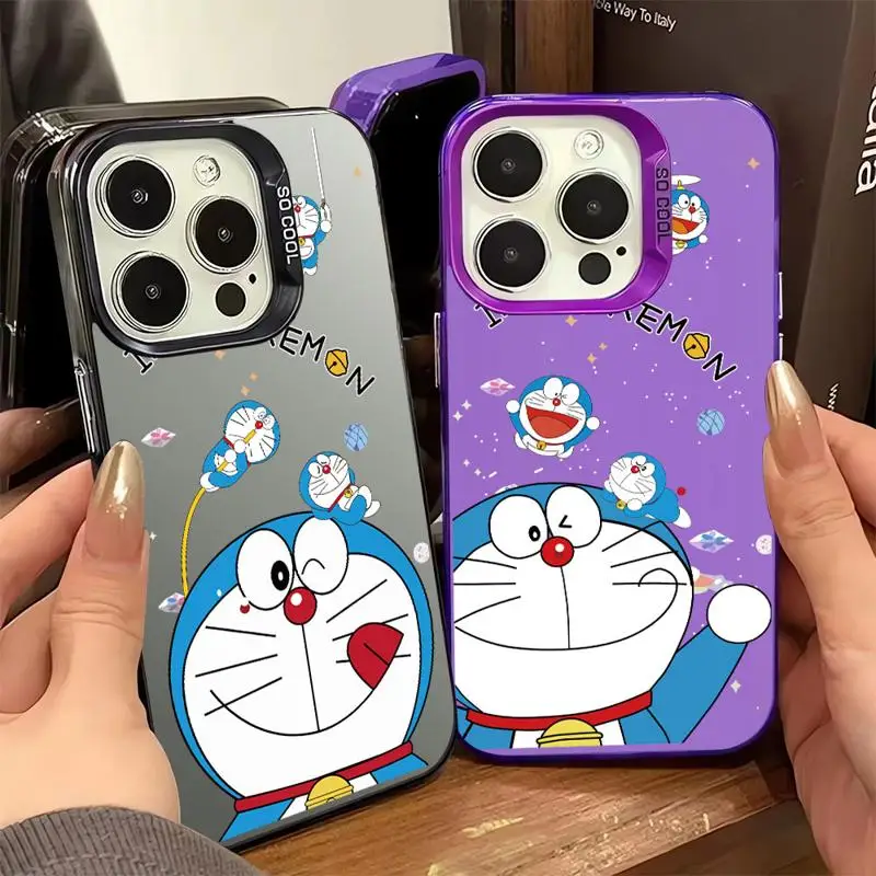 Doraemon Phone Case For Apple iPhone 15 Pro Max 16 Pro 14 Pro 13 12 11 Pro Max 14 Plus Shockproof Mobile Cases funda