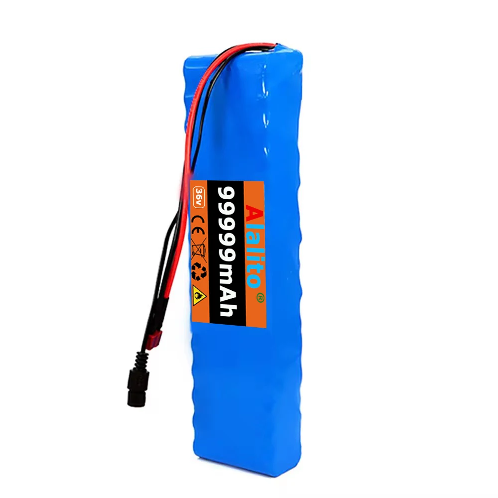 10S3P 36V 99.99Ah Battery ebike Battery Pack 18650 Li-ion Batteries 350W 500W For High Power Electric Scooter Motorcycle Scooter