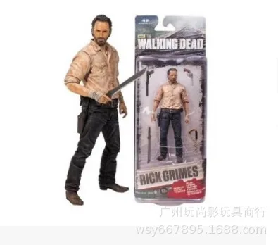 

Macfarlane's walking Dead with a walking shadow Sheriff doll