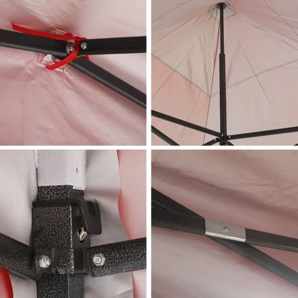 

420D Oxford Cloth Gazebo Top Cover Waterproof Thick Reinforced Corner Tent Canopy Foldable Sun Blocking Canopy Top Replacement