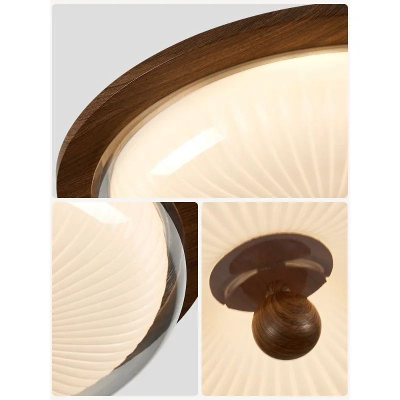Mid Century Vintage Ceiling Light LED Outdoor Eaves Porch Corridor Retro Bedroom Room Study Home Decor Lights for Room Wall