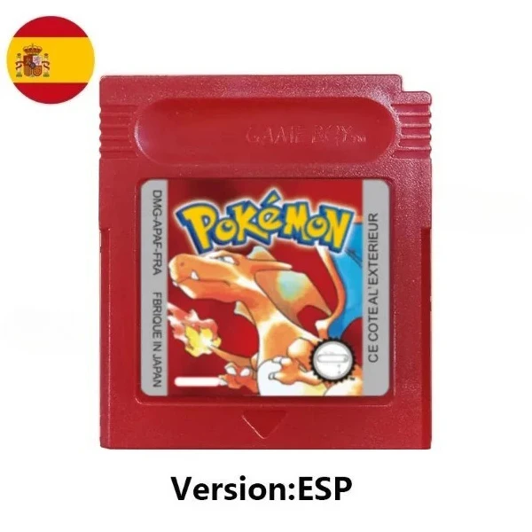 USA ESP FRA GBC Pokemon Cartridge Bundle Red/Blue/Crystal/Gold/Silver/Yellow/Green Multilingual Card Pokemon Game Card view 4