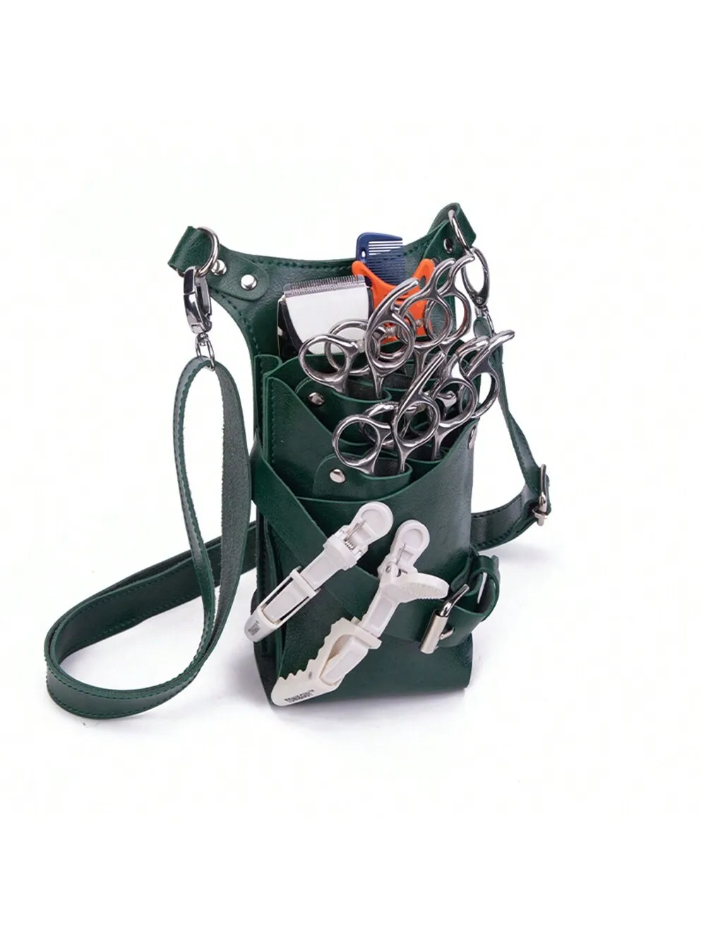 المهنية مصفف شعر متعدد الوظائف سعة كبيرة مجموعة أزياء شخصية ريترو ستايل Crossbody الحيوانات الأليفة الاستمالة Bag.zwq