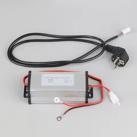 220V/230V to 12V Power Adapter for Diesel Air Heater with For 5KW 8KW Compatibility Suitable for Caravan RV Garage Use