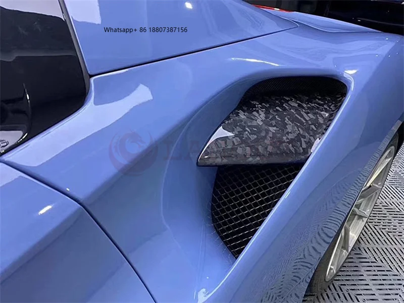 Novit Style Abertura Lateral para Ferrari 488 GTB Spider Kit de Carroceria em Fibra de Carbono Seca