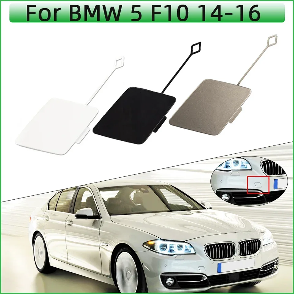 

Front Bumper Tow Hook Eye Cover Cap For Bmw 5 F10 528i 535d 535i 550i 2014 2015 2016 51117332682 Towing Hauling Trailer Lid Trim