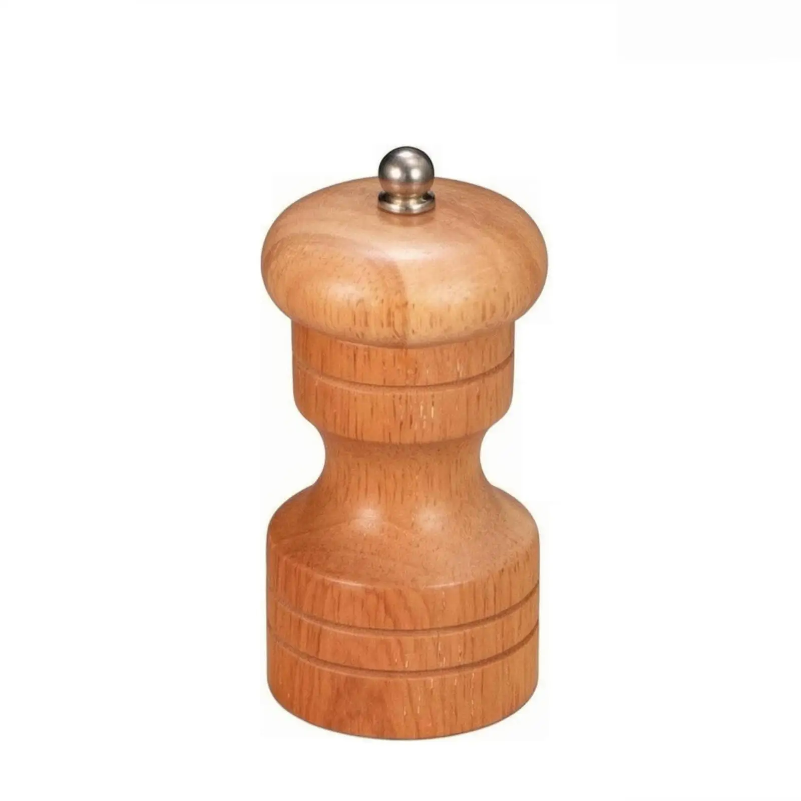 Hand Pepper Grinder Oak Wood Mill Refillable Spice Kitchen Tool Manual Seasoning Grinder for Fresh Ground Pepper