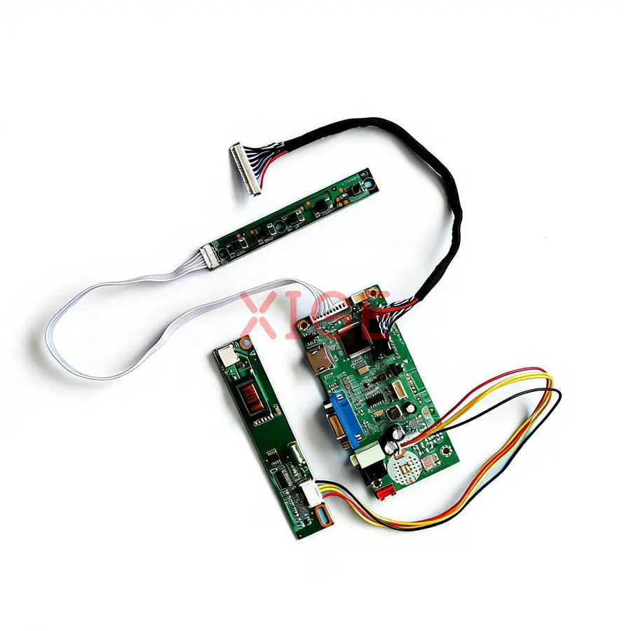 

Плата привода контроллера ЖК-монитора подходит для QD14XL12 QD14XL19 QD14XL20 QD14XL07 HDMI + VGA LVDS 30-контактный 1024*768 1024x768 1-CCFL DIY Kit