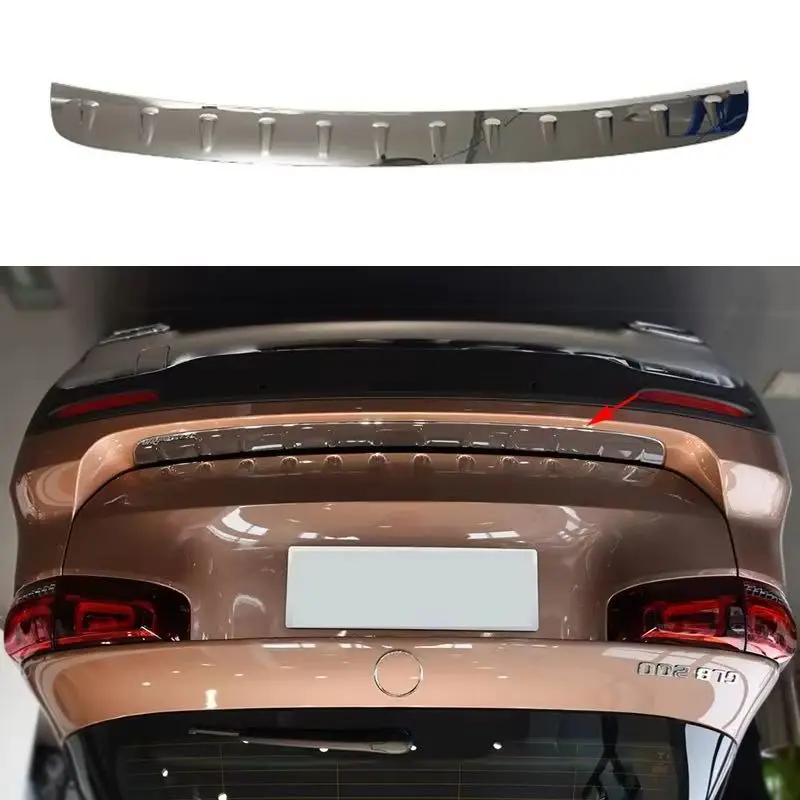 

A2478859800 Для Mercedes Benz GLB X247 W247 GLB200 GLB250 Багажник Задняя задняя дверь Педаль Ступенька Хромированная отделка ABS