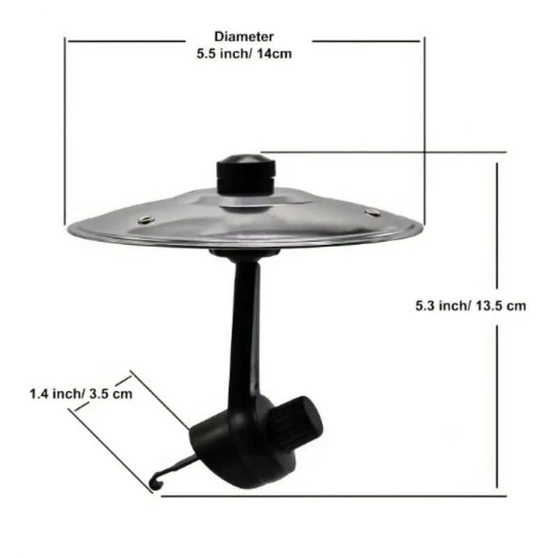 Car Hand-shooting Cymbals Car Air Vent Dashboard Crash Cymbal Specifically for In-car Entertainment Automobile Ventilation Port