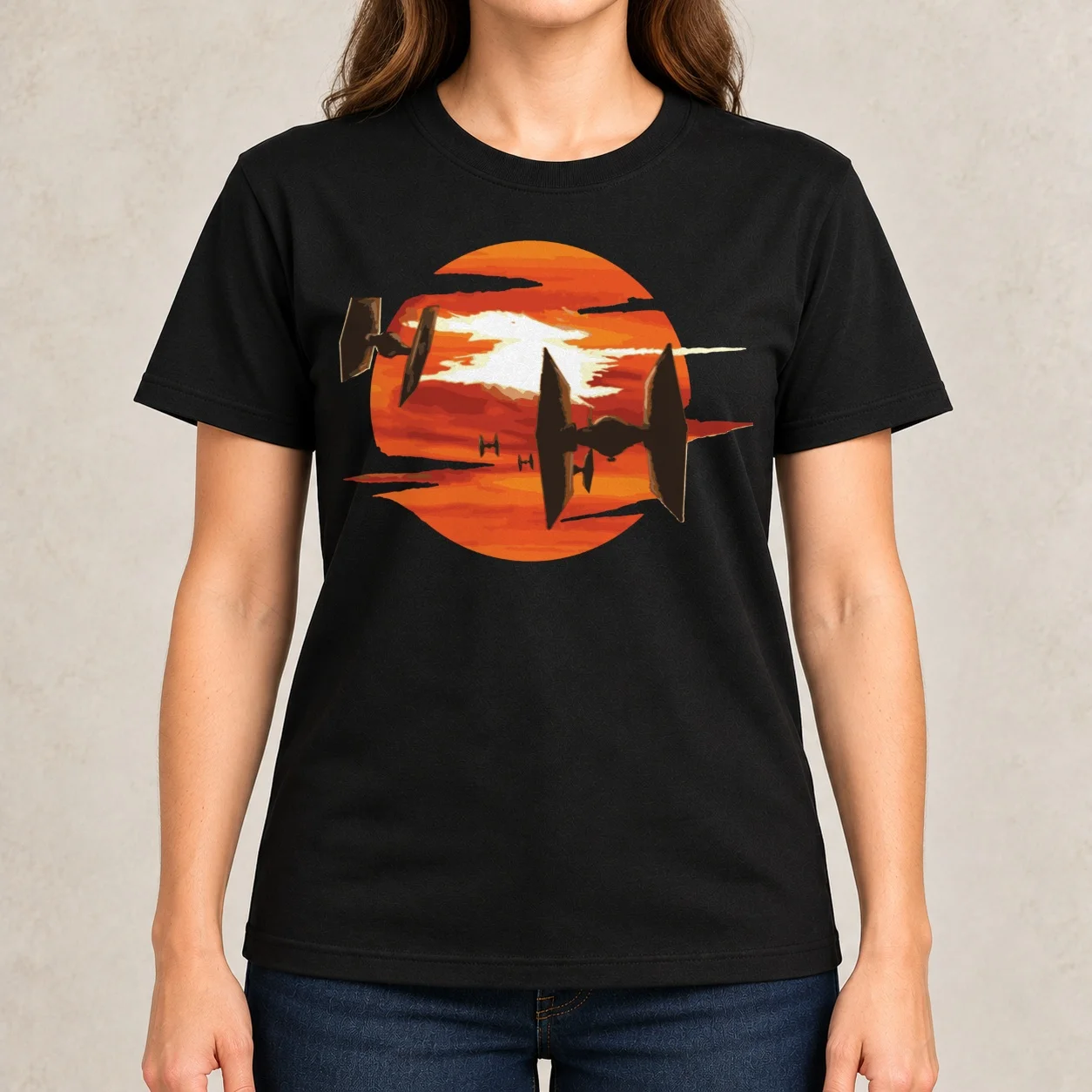 Ride of the Tie fighters Women T-Shirt animal prinfor female tops new edition t shirts for Women