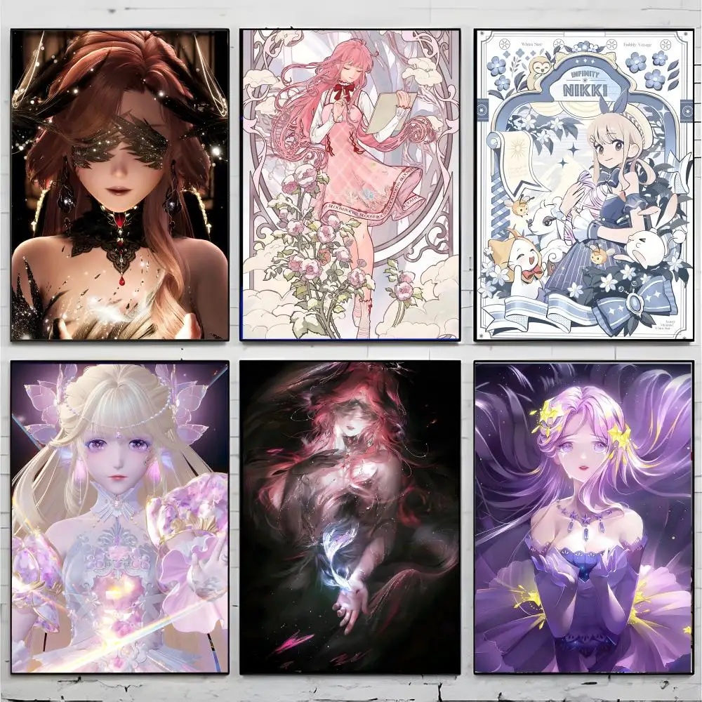 dress up fashion game I-Infinity Nikki Poster Superior Home Space Pub Indoor Decorative Art & Home Decor