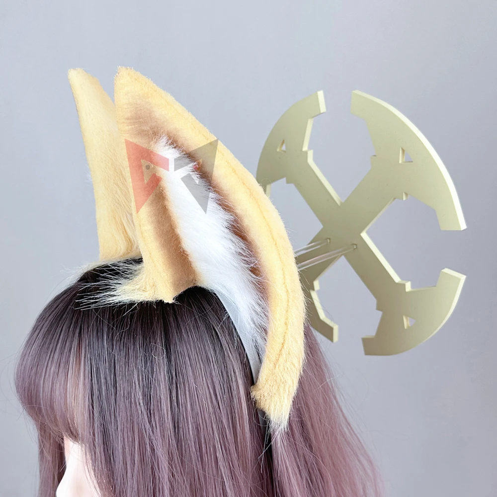 Nowe Niebieskie Archiwum Yurizono Seia Cosplay Uszy Lisa Nakrycie Głowy Opaska do Włosów Rekwizyt Akcesoria do Kostiumu na Halloween Szyte na Miarę