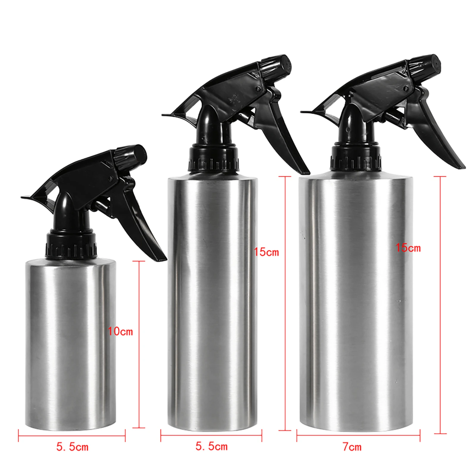 Plant Watering Bottle 250ml 350ml 550ml 304 Stainless Steel Multifunctional Pump Pressure Watering Pot Flower Water Cans