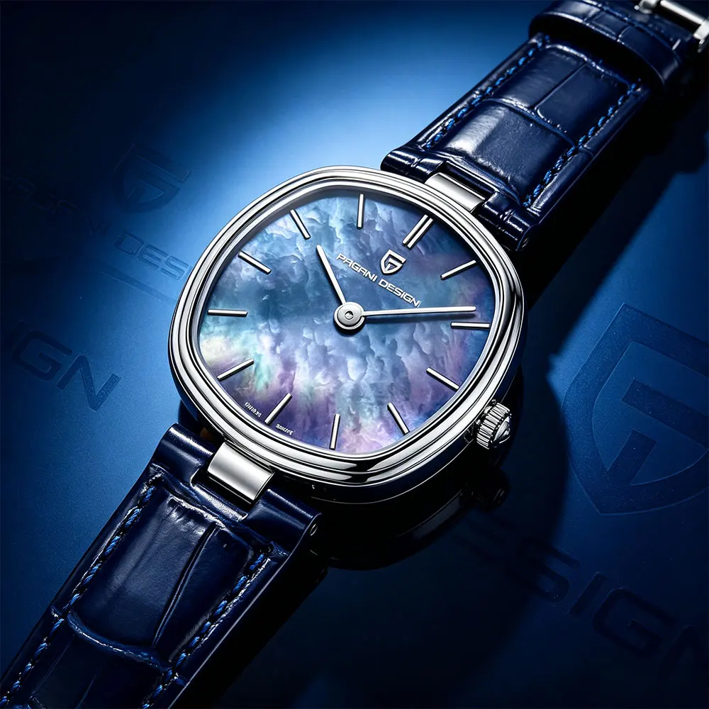 New Women Watch PAGANI DESIGN Quartz Watch Classic Leather Wristwatch Top Brand Waterproof Watch Sapphire Glass Women Gift Watch