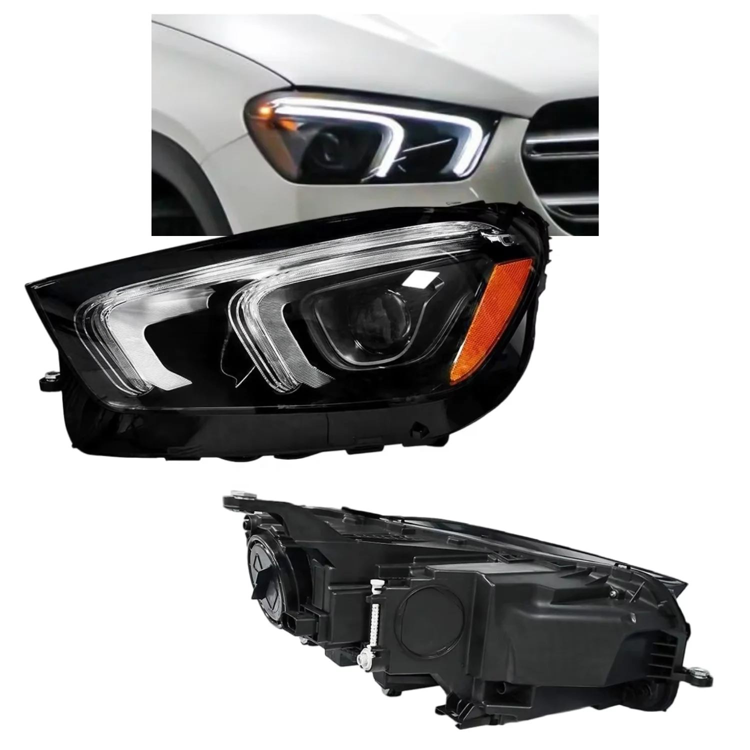 

W167 X167 GLE 2020-2023 USA Type Front Headlight Assembly Automotive Lighting System Parts OEM 1679066104 1679066204