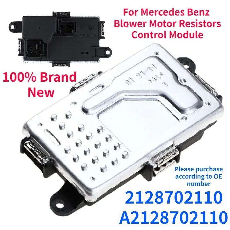 Heater Fan Blower Resistor For Mercedes-Benz C-Class W204 S204 CLS CLS C218 X218 E-Class W212 A207 S212 2128702110 A2128702110