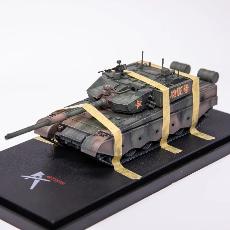 1:72 Scale Plastics Chinese 99A Main Battle Tank Model Militarized Combat Track Type Classics Collection Gift Static Display