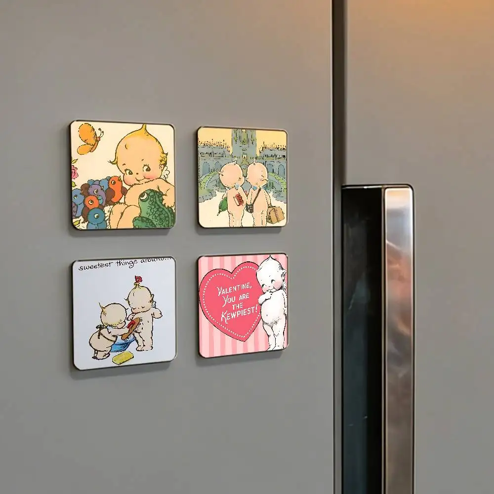 K-kewpie Niedlicher Cartoon-Kühlschrankmagnet Kreative Küchen- und Heimdekoration Weicher Magnetischer Schmuck Festliche Geschenke Vielseitig Einsetzbar
