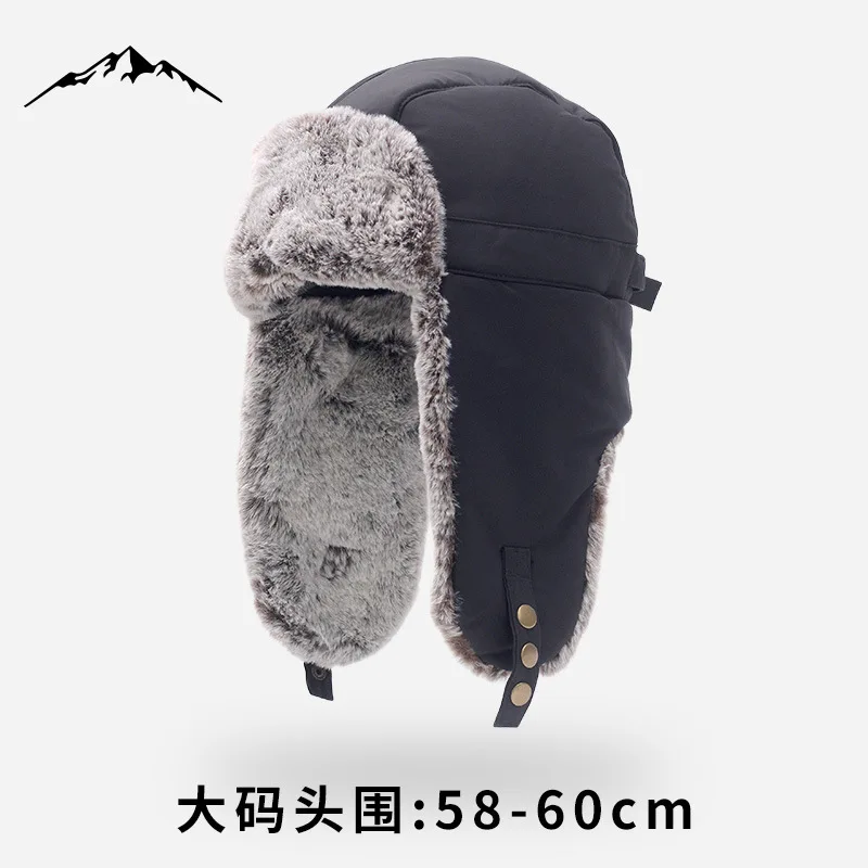 

Manufacturer's Direct Sales Of Lei Feng Hat, New Winter Style With Plush Insulation, Ear Protection, Mask, Outdoor Windproof Cyc