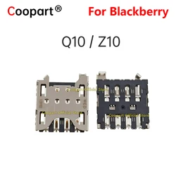 Coopart New SIM card Socket reader Tray Holder Slot replacement for Blackberry Q10 Z10