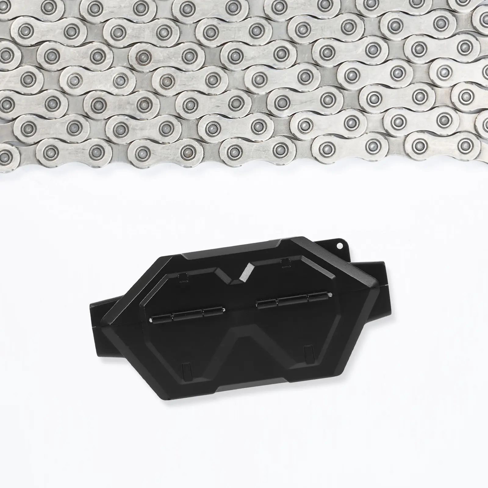 Professional Portable Bike Chain Cleaner Tool Enclosed Box Soft Brushes Easy Assembly Efficient Cleaning for Mountain Road