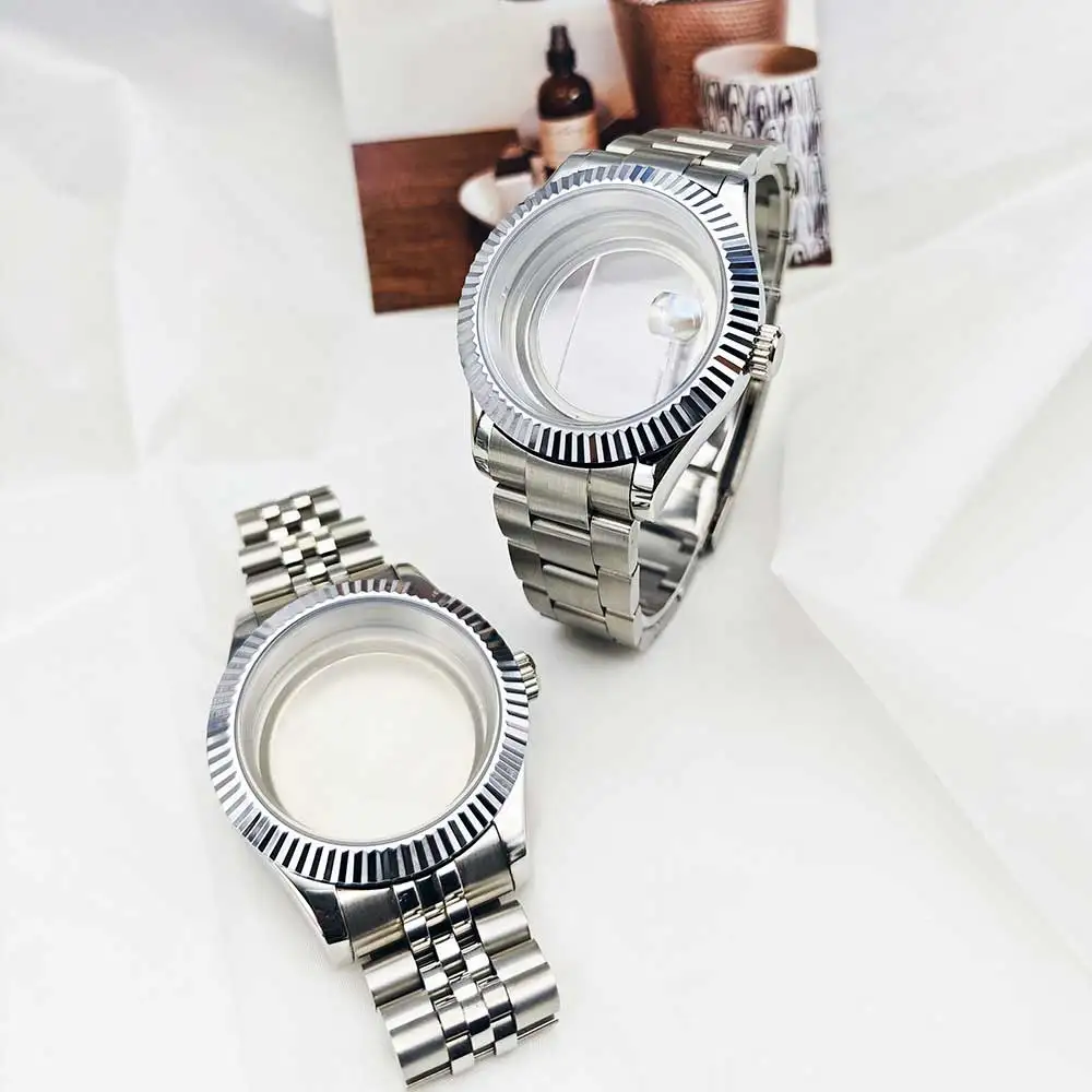 NH35 case 36mm/41mm stainless steel Datejust oyster case NH35 NH38 NH36 movement 28.5/30.5mm dial components