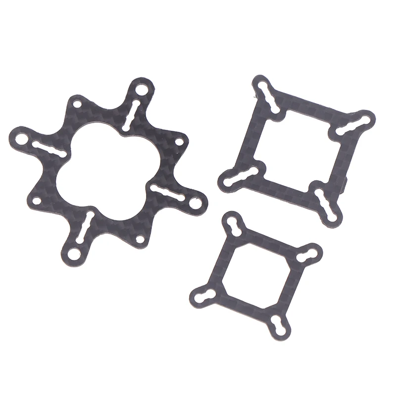 

TR 1Pcs new 3Size M3 M2 Flight Controller Carbon Fiber Adapter BoardFPV Racing Drone ESC 30X30 To 25x25 20x20 16x16