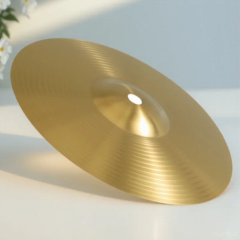 

1Pcs Brass Cymbal 8 Inch High Quality Drum Kit Replacement Crash Ride Hi Hat Cymbal Drum Percussion Part Cymbals for Drums