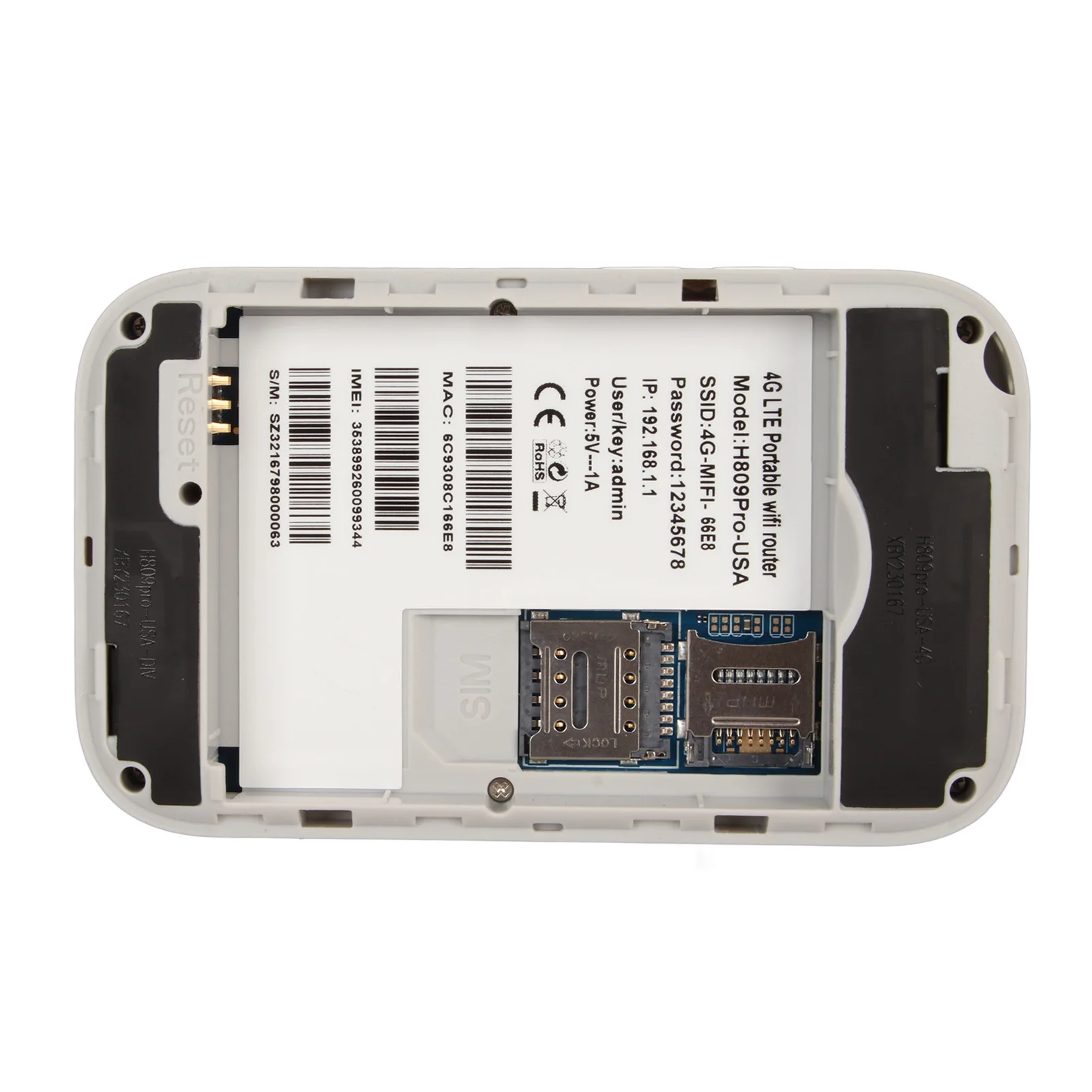 صفقة التخليص 4G موبايل واي فاي هوت سبوت دعم 10 أجهزة اتصال LTE راوتر محمول مع فتحة بطاقة SIM لنظام التشغيل Windows Linux #3