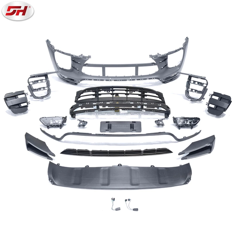 

For Porsche Macan 2014-2017 Year 95B.1 Front Bumper Turbo-style Bumper Facelift Bodykit