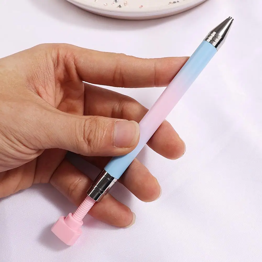 Refillable Wax Pen Automatic Diamond Art Pen Rotating Drill Pen For Nail Art DIY Diamond Art Accessories Quick Tool ﻿