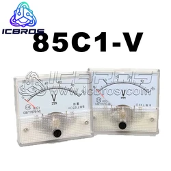 85C1 Pointer Type DC Voltmeter 5V 10V 15V 20V 30V 50V 100V 150V 250V