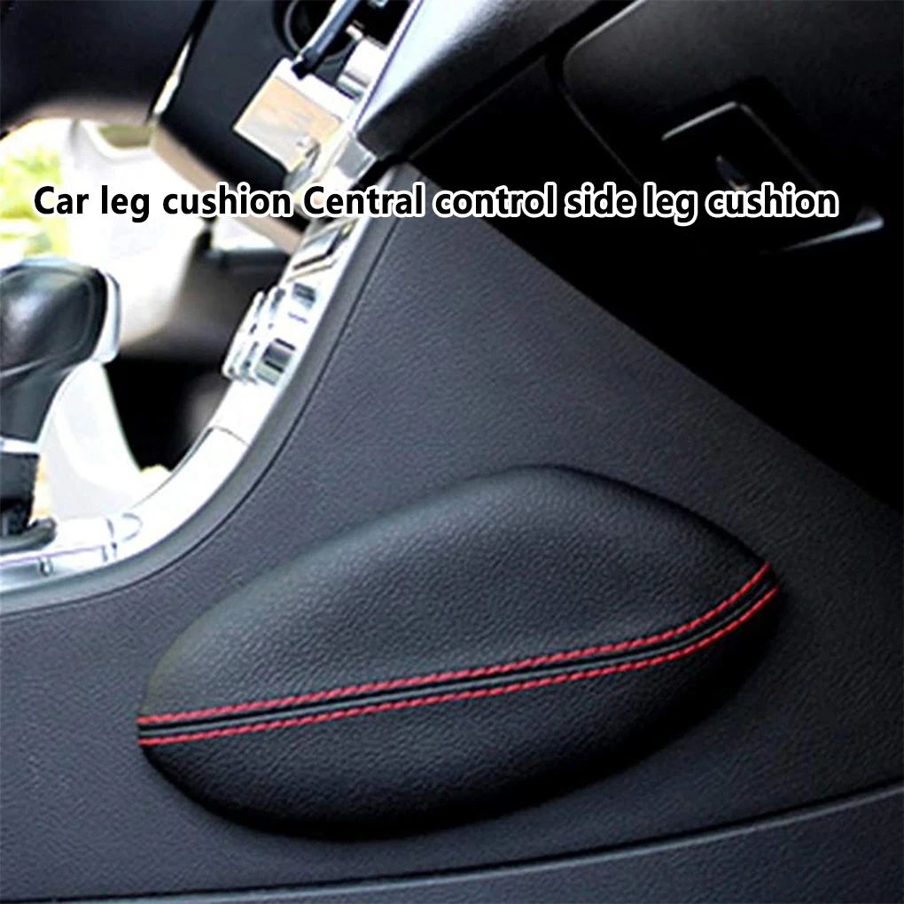 2 Pieces Auto Console Knee Cushion Universal Self-adhesive Automotive Pad