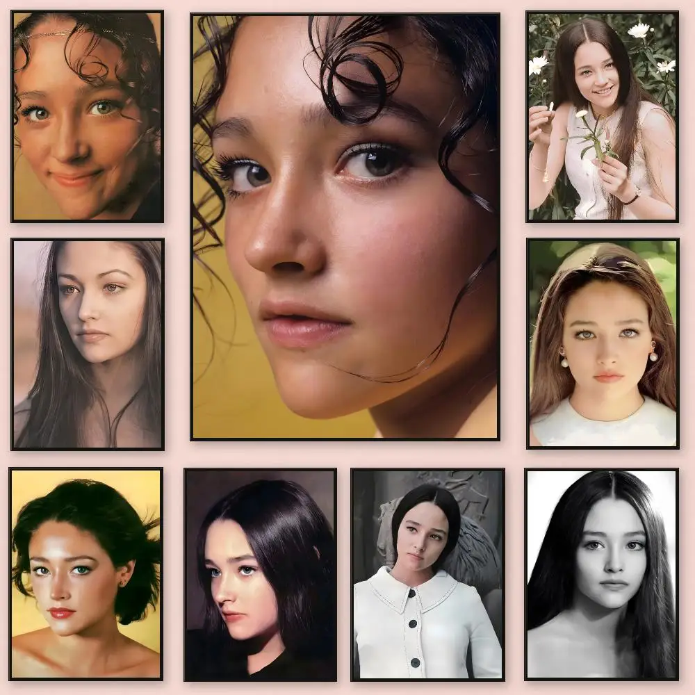 Luminous Timeless Actress O-Olivia Hussey Poster Series HD Wall Living Room Home Decor Gift