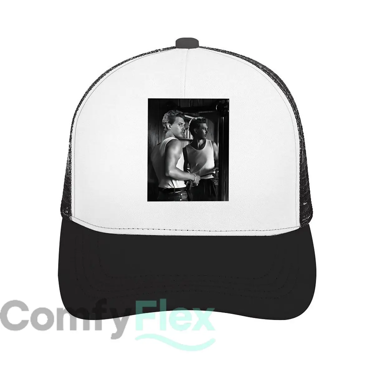 Austin butler in the mirror Design Mesh Baseball Cap Casual Hat Outdoor  For Womens Unisex Female