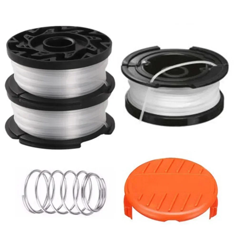 3/6Pack For Black & Decker Replacement String Trimmer Line Spool AF-100 Eater For Cordless Grass Trimmer Garden Tool