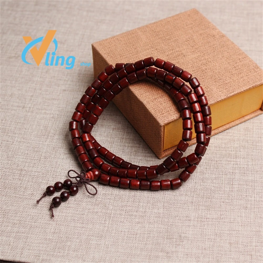 108 Natural Rosewood Hand String Bucket Beads Personalized Nick Young People2022 Best Selling Products Ukrainian Style Fashion