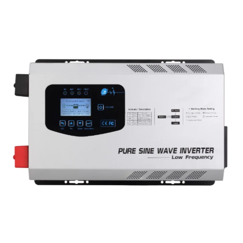 

Solar powered RV power frequency pure sine wave inverter 3000W5000W lithium battery 12V to 220V household UPS