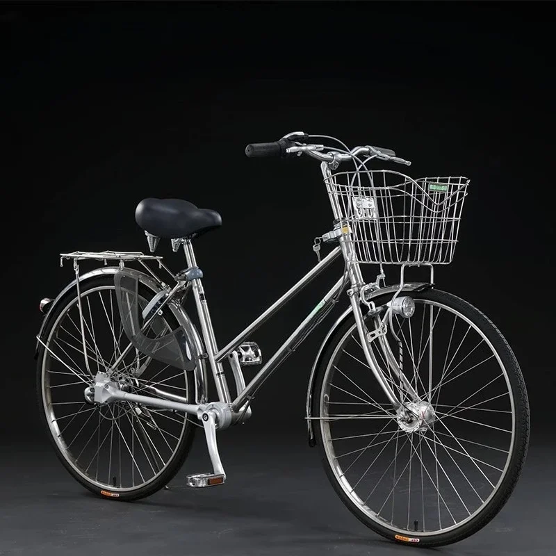 26 inch export bicycle stainless steel commuter shaft drive chainless drive inner three-speed