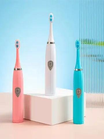 Tongwode Electric Toothbrush for Adults Soft Bristle Portable Battery Endurance IPX6 Waterproof Intelligent Effective Oral Care