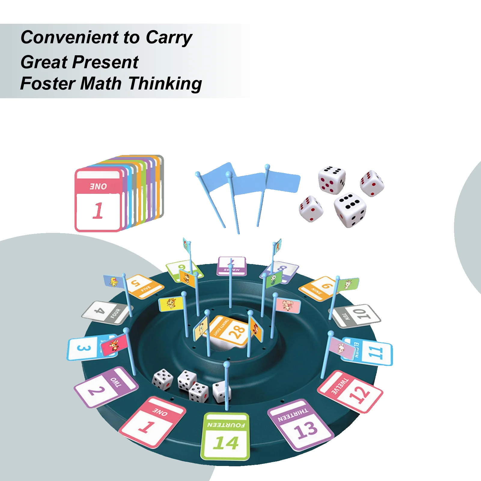 Giochi di matematica Gioco di addizioni e sottrazioni Giocattoli interattivi di moltiplicazione e divisione per attività di apprendimento estivo Ragazzi Ragazze