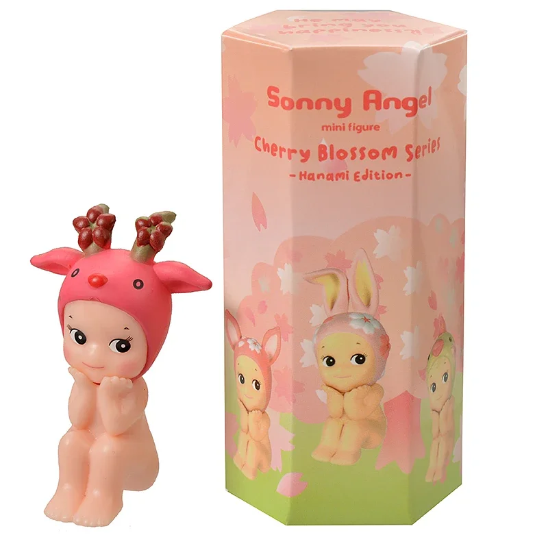 رائجة البيع Sonni الملاك زهر الكرز سلسلة صندوق أعمى أنيمي شخصيات صغيرة الكرتون نموذج دمية لعبة للأطفال هدايا عيد ميلاد